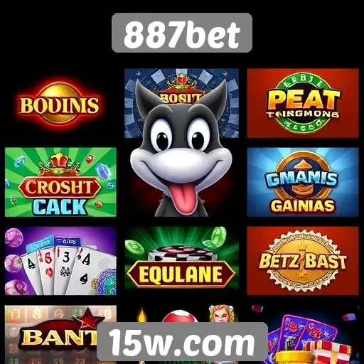 Visão geral dos jogos disponíveis na 887bet